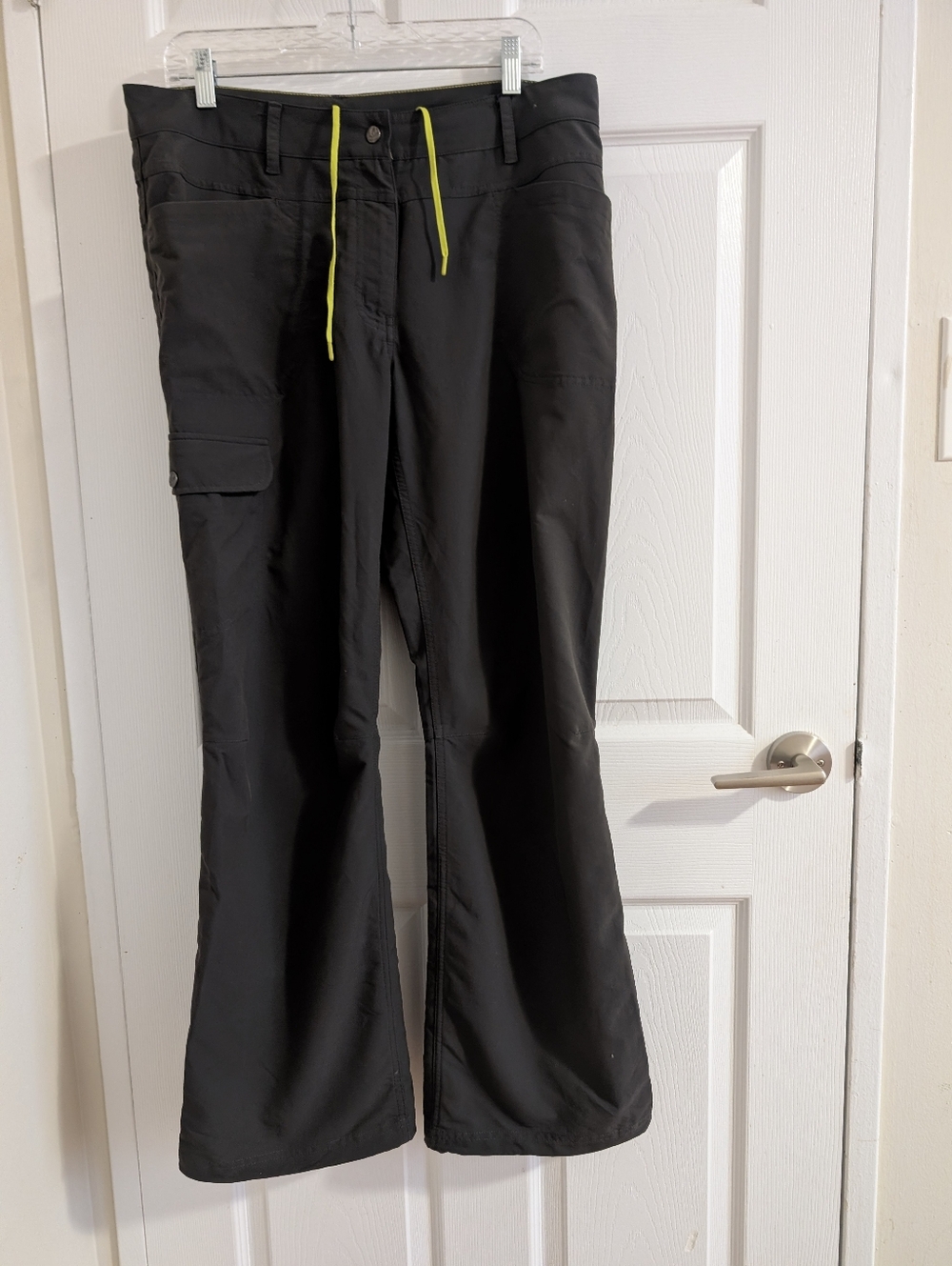 MEC Dark Forest Green Sandstone Hiking Cargo Pants Technical Outdoor Trouser 12